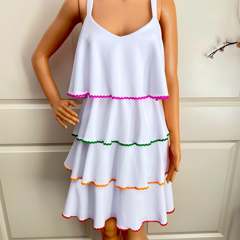 New Versona Lane Ruffle Tiered Dress - Picture 7 of 10